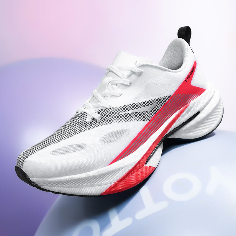 Men's Breathable Mesh Athletic Running Shoes - Lightweight Cushioned Sneakers
