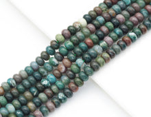 Load image into Gallery viewer, Genuine Indian Agate Rondelle Smooth Beads, Sku#U1406