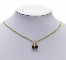 Load image into Gallery viewer, Gold Oval Gemstone Charm, Sku#LY20