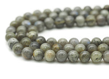 Load image into Gallery viewer, Natural Round Smooth Labradorite Beads, Sku#HY11