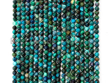 Load image into Gallery viewer, High Quality Natural Chrysocolla beads, 2mm/3mm/4mm, Faceted, SKU#U234