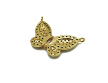 Load image into Gallery viewer, CZ Butterfly Charm, Sku#JL96