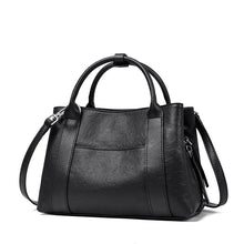 Load image into Gallery viewer, Women's Genuine Leather Crossbody Bag – Classic Minimalist Daily Commute Shoulder Bag