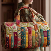 Load image into Gallery viewer, Bookwind Series Short-Distance Handheld Quilted Embroidery Travel Bag Multi-Functional