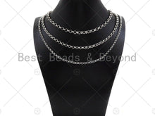 Load image into Gallery viewer, High Quality 4mm/5mm/6mm Stainless Steel Rolo Chain by Yard,