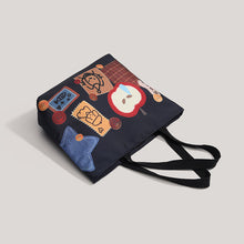 Load image into Gallery viewer, High-Capacity Printed Canvas Tote Bag