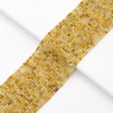 Load image into Gallery viewer, Genuine Yellow Opal Faceted Cube Beads, 2.5mm, Sku#U1541