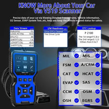 Load image into Gallery viewer, OBD2 Engine Diagnostic Tool – Universal Code Reader (Blue)