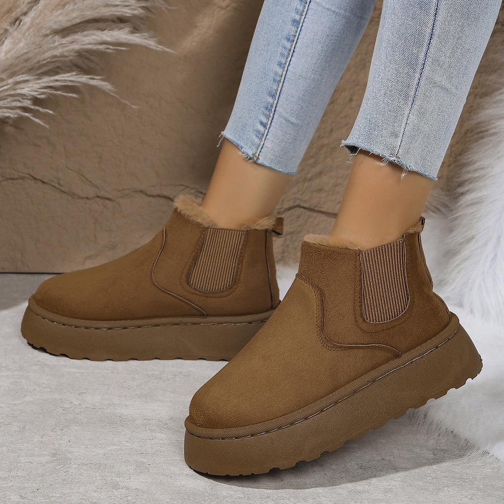 Thermal Bread Cotton Boots