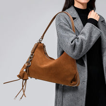 Load image into Gallery viewer, Women's Retro Crossbody Shoulder Bag – Soft Cowhide Leather Underarm Bag for Commuting | Sarah Express