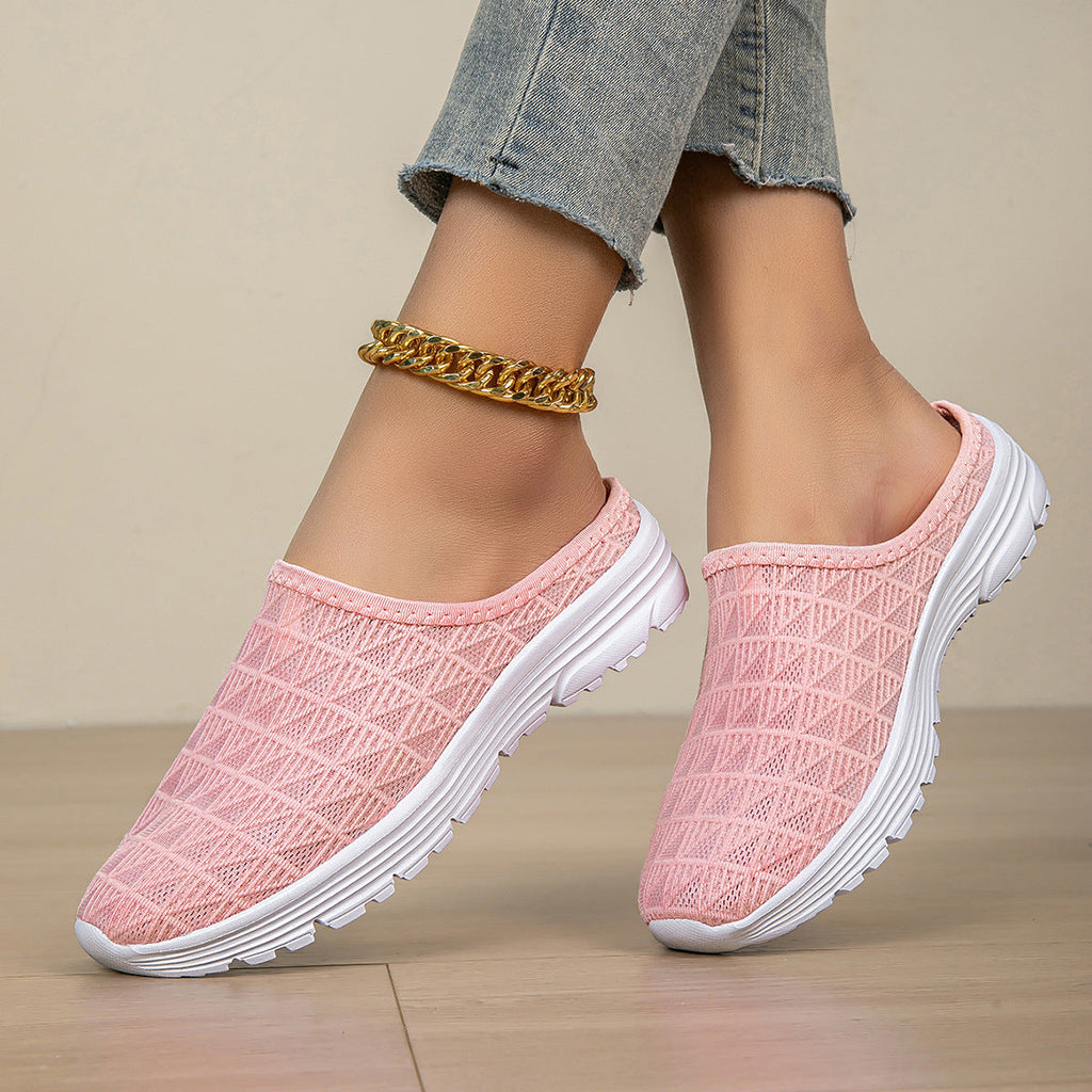 Women's Breathable Mesh Sports Sandals | Lightweight Non-Slip Beach Shoes