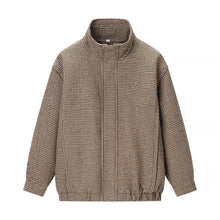 Load image into Gallery viewer, Women's Fashionable Simple All-Match Plaid Coat