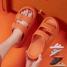 Load image into Gallery viewer, Women's Platform Buckle Sandals - Soft EVA Sole Summer Slippers