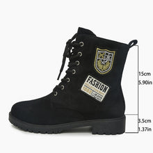 Load image into Gallery viewer, Women's Lace-Up Chunky Heel Ankle Boots | Round Toe Platform Winter Boots