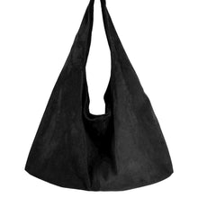 Load image into Gallery viewer, Women's Retro Suede Velvet Dumpling Shoulder Bag | Patchwork Crossbody Handbag