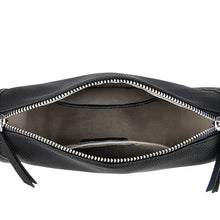 Load image into Gallery viewer, Women's Large Leather Saddle Crossbody Bag – Stylish Commuter Handbag
