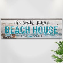 Load image into Gallery viewer, Beach House Sign II