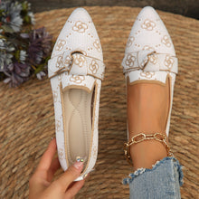 Load image into Gallery viewer, Bow-Tie Loafers | Breathable Mesh Slip-On Pointed Toe Flats
