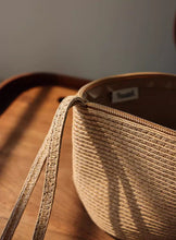Load image into Gallery viewer, Women's Straw Woven Cosmetic Bag – Portable Summer Solid-Color Storage Pouch