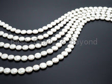 Load image into Gallery viewer, Natural Mother of Pearl beads,  White Pearl Coin, Sku#T59