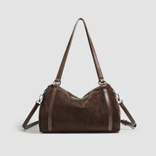 Load image into Gallery viewer, Retro Suede Tote Bag Womens Large-Capacity Crossbody Bag