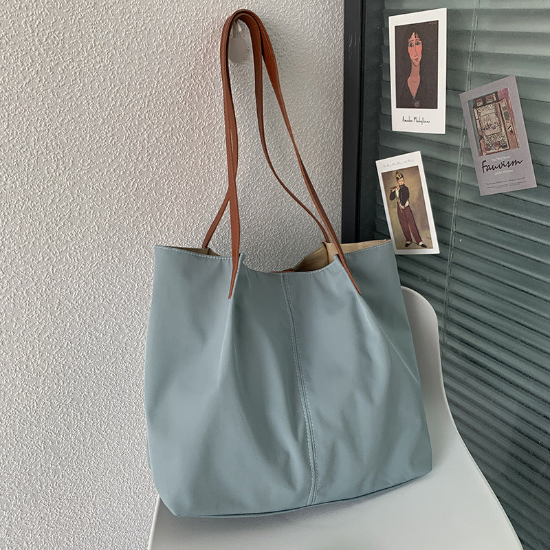 Women's Canvas Crossbody Bag | Japanese Artistic Design | Nylon Shoulder Bag with Pockets
