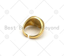 Load image into Gallery viewer, Colorful Enamel YinYang Shape Adjustable Ring, X248
