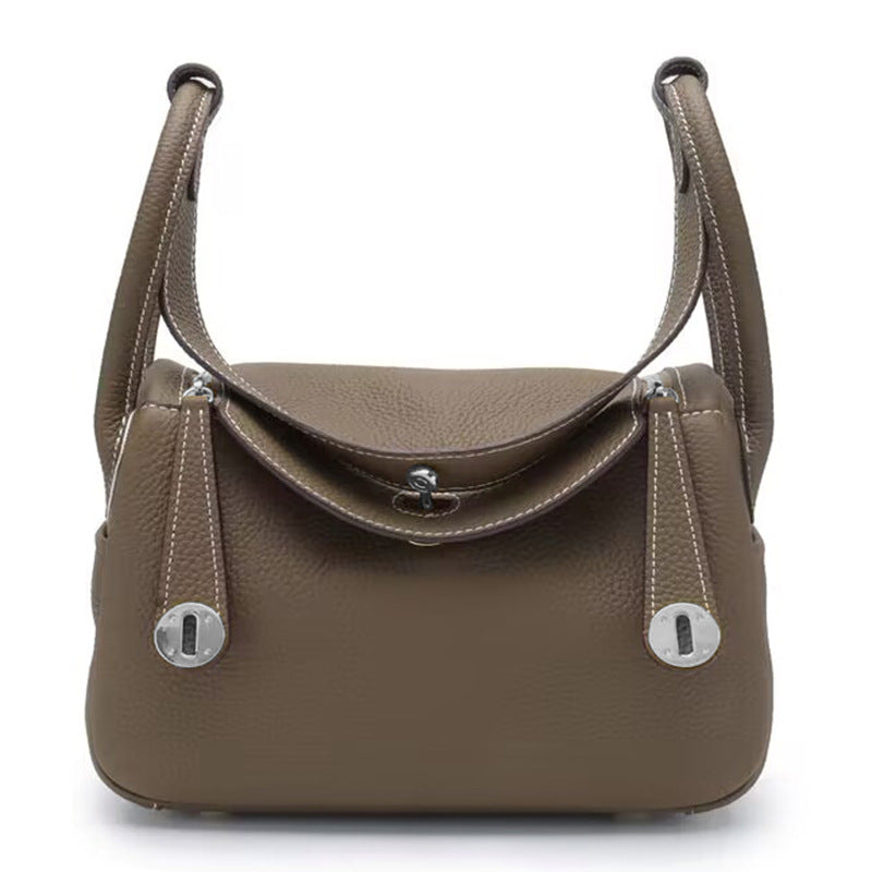 Genuine Leather Crossbody Shoulder Bag for Women – Multi-Color, 3 Sizes