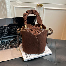 Load image into Gallery viewer, Women's Petal-Shaped Crossbody Bag - PU Leather Small Shoulder Bag with Adjustable Strap