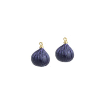 Load image into Gallery viewer, Enamel Gold Fig Charm Pendant,Sku#LK1241