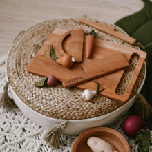 Load image into Gallery viewer, Safe Cutting Board and Knives