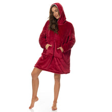 Load image into Gallery viewer, Royal Comfort Snug Hoodie - Red