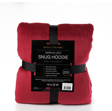 Load image into Gallery viewer, Royal Comfort Snug Hoodie - Red