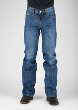Load image into Gallery viewer, Tin Haul 420 Regular Joe Gold Stitching (Medium Wash) - Men's Bootcut Jeans