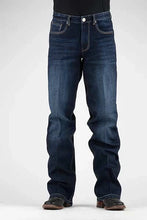 Load image into Gallery viewer, Tin Haul 421 Regular Joe Stretch (Dark Wash) - Men's Bootcut Jeans