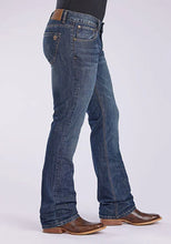 Load image into Gallery viewer, Tin Haul 1660 Jagger Fit Embroidered Pocket (Dark Wash) - Men's Bootcut Jeans