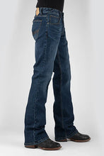 Load image into Gallery viewer, Tin Haul 1661 Jagger Stretch Fit (Dark Wash) - Men's Bootcut Jeans