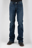 Tin Haul 1661 Jagger Stretch Fit (Dark Wash) - Men's Bootcut Jeans