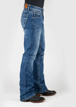 Load image into Gallery viewer, Tin Haul 1661 Jagger Stretch Fit (Medium Wash) - Men's Bootcut Jeans