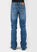 Load image into Gallery viewer, Tin Haul 1661 Jagger Stretch Fit (Medium Wash) - Men's Bootcut Jeans