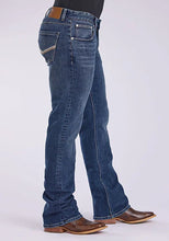 Load image into Gallery viewer, Tin Haul 1661 Jagger Stretch Fit V Pocket Deco (Medium Wash) - Men's Bootcut Jeans