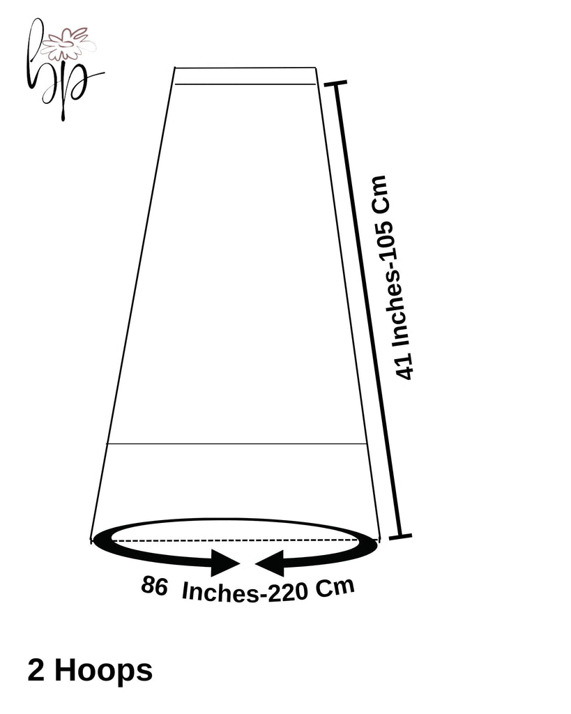 Two  Hoop Skirt , A-line Wedding Dress Underskirt, White Petticoat