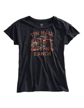 Load image into Gallery viewer, Tin Haul "Tin Haul Ranch" Logo (Grey) - Women's T-Shirt
