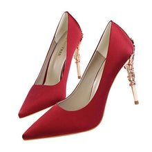 Load image into Gallery viewer, LAKESHI High Heel Wedding Shoes