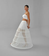 Load image into Gallery viewer, Charming White Petticoat for Wedding Gown, Four Hoop Skirt