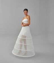Load image into Gallery viewer, Charming White Petticoat for Wedding Gown, Four Hoop Skirt
