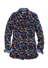 Load image into Gallery viewer, Tin Haul 1425 Firefly Floral (Black) - Women's Western Shirt