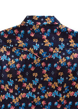 Load image into Gallery viewer, Tin Haul 1425 Firefly Floral (Black) - Women's Western Shirt