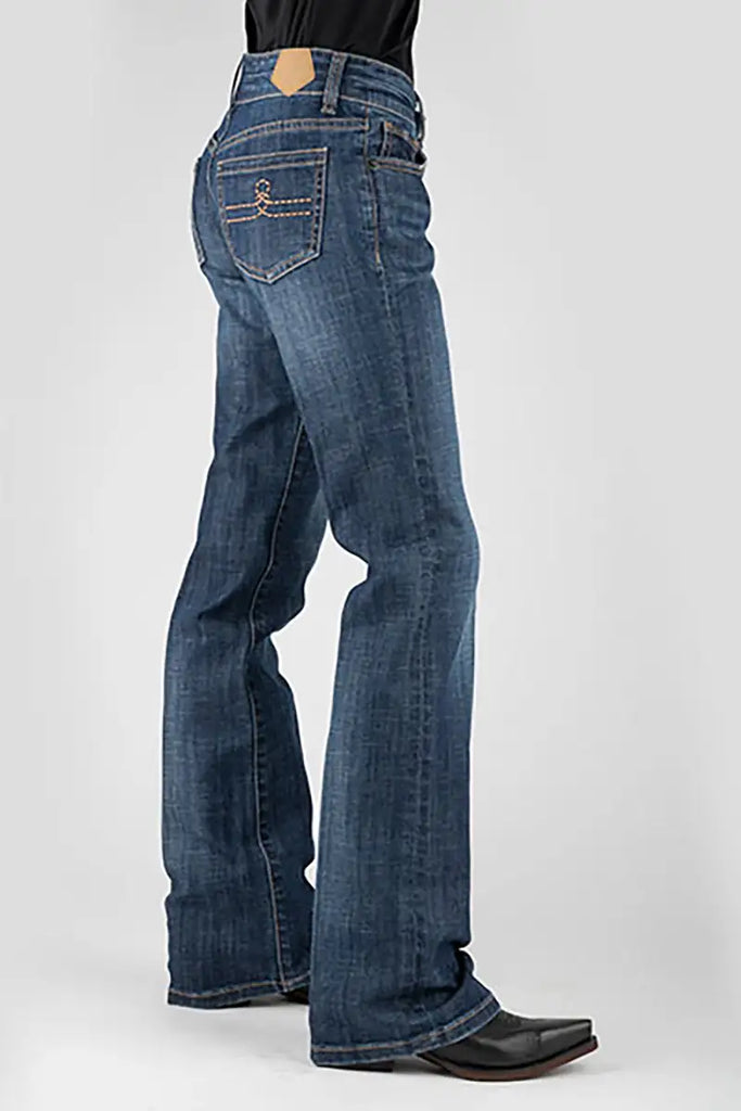 Tin Haul 280 Rosie Fit Double loop Pocket ( Denim Dark Wash ) - Women's Jeans