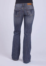 Load image into Gallery viewer, Tin Haul 280 Rosie Fit Long Horn Deco (Medium Wash) - Women's Bootcut Jeans